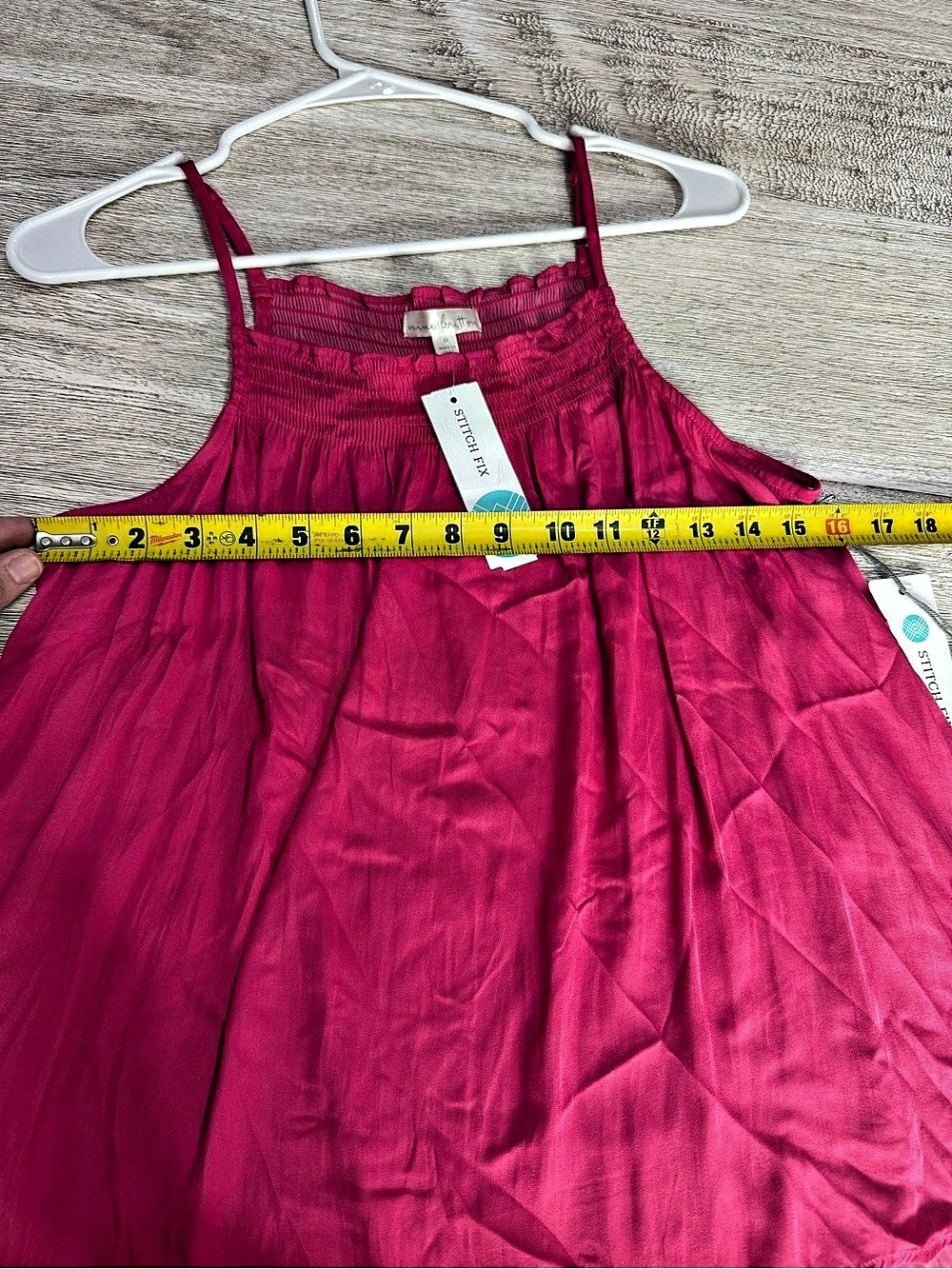 Stitch Fix Pink Tank Top Size Medium NWT - Picture 5 of 5
